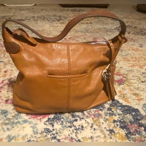 Brighton London Groove Marley saddle brown hobo bag purse - Picture 1 of 16
